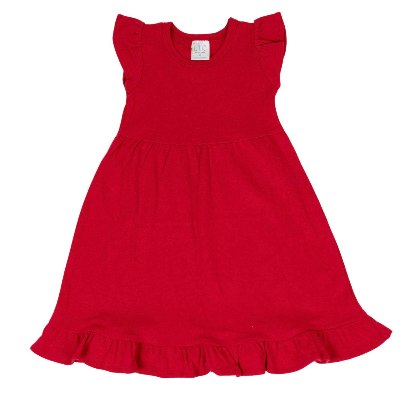 Love That Cotton – wholesale Klänning – Barn – Flickklänning med volangärmar1