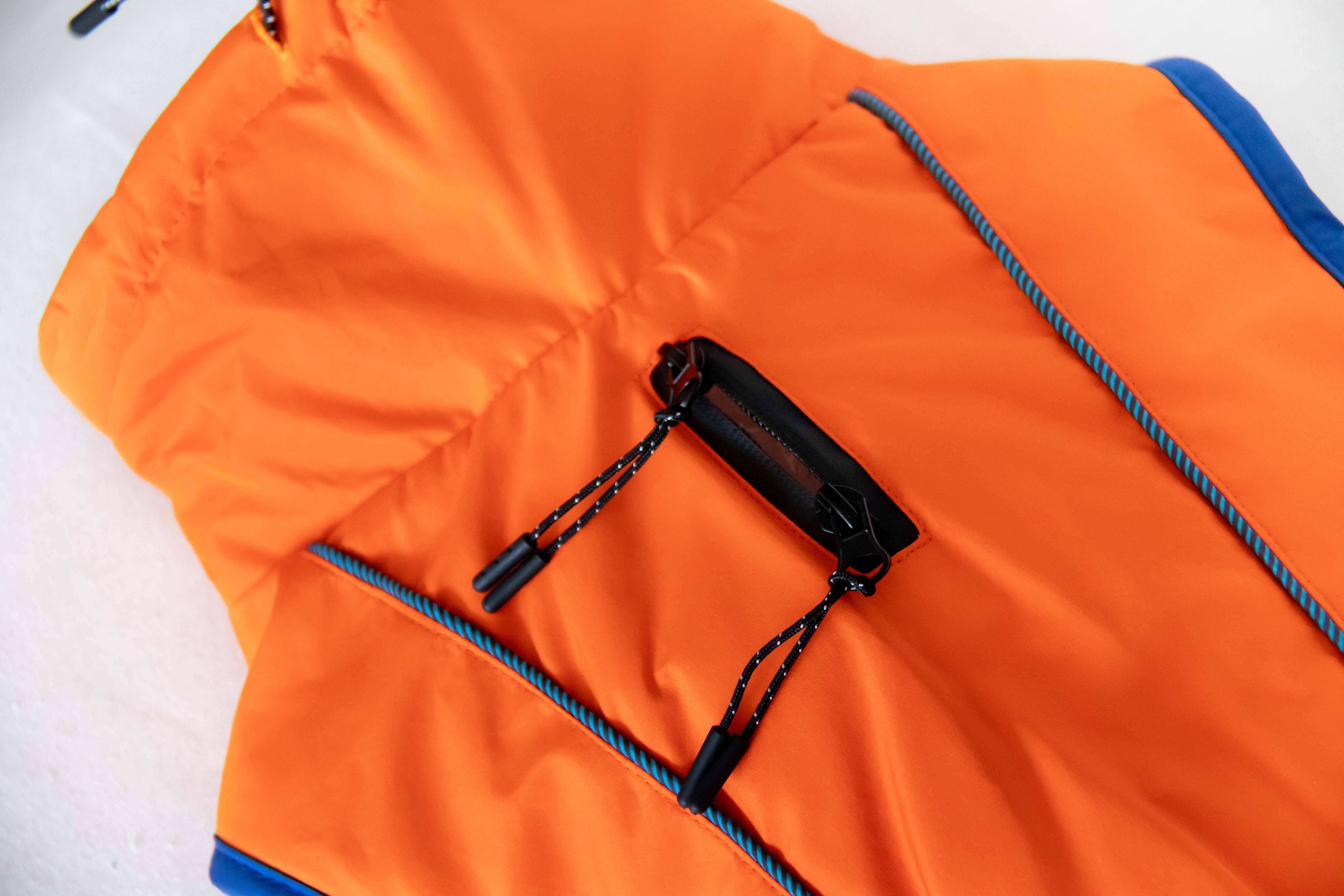 Julius K9 - Wholesale Pet Coat - Dog - Benetton Mascot Orange Winter Coat2