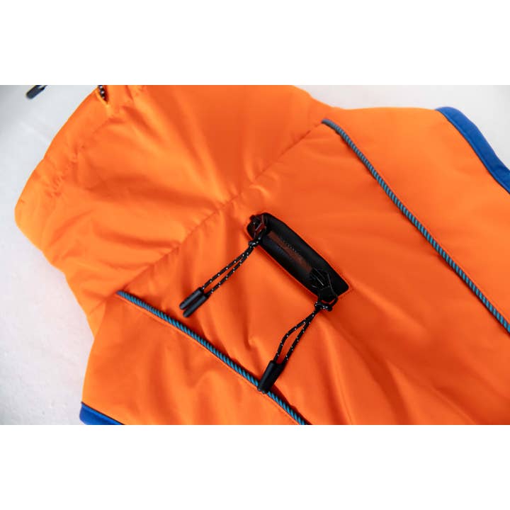 Julius K9 - Wholesale Pet Coat - Dog - Benetton Mascot Orange Winter Coat2