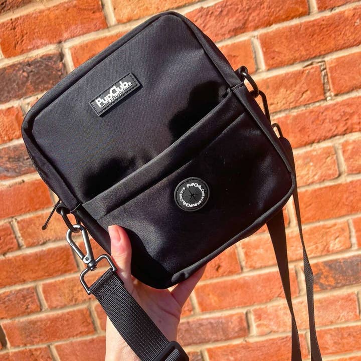 Mini Dog Walking Bag - Black for wholesale by PupClub Couture