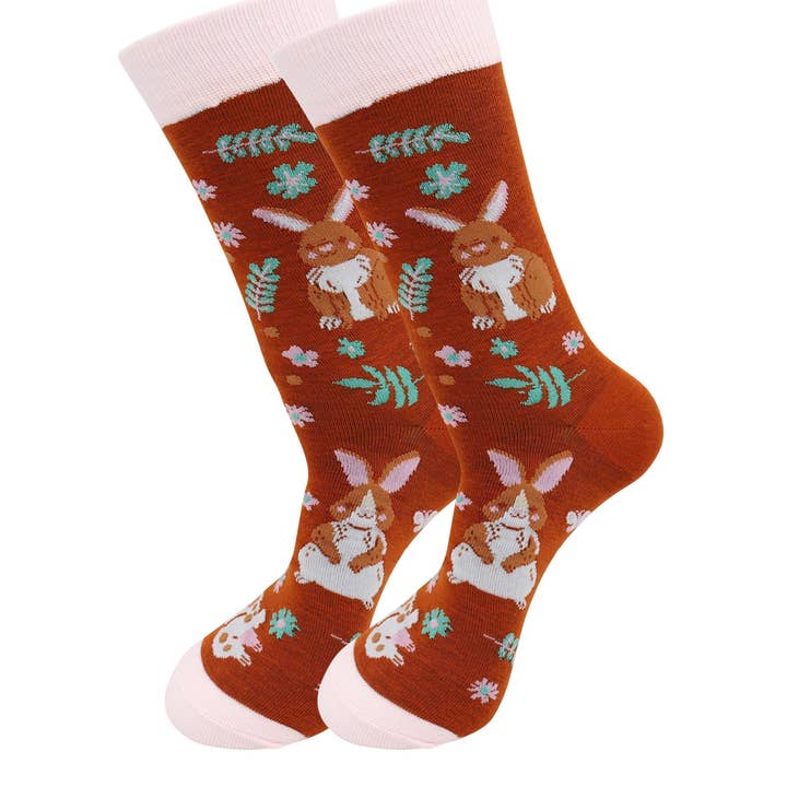 Bunny Rabbit Socks - Comfy Cotton for Men & Women for wholesale by Real Sic
