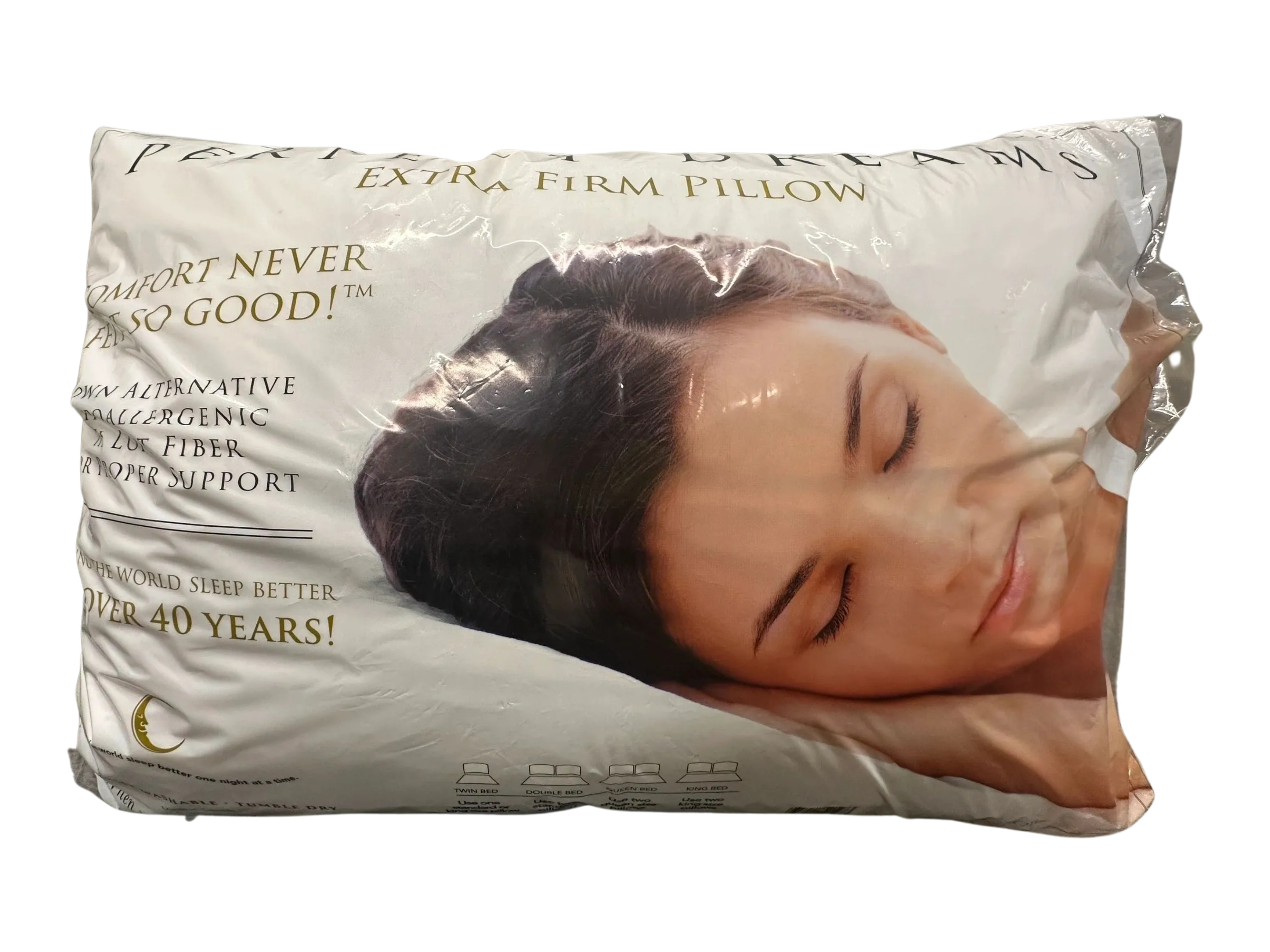 Borden Textile - Wholesale Bedding Pillow - Standard Perfect Dreams Extra Frim Garneted Pillow 20 x 264