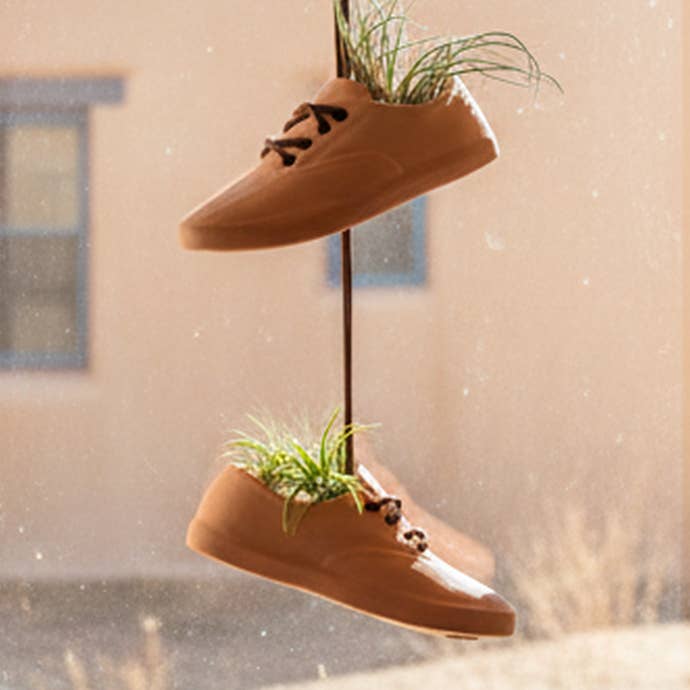 Shoe Pot Planter for wholesale by Wyatt Little