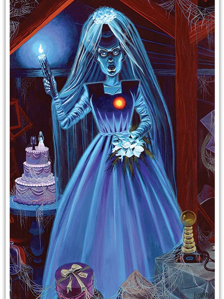 Haunted Mansion Bride - Impression artistique pour la vente par Black Market Art