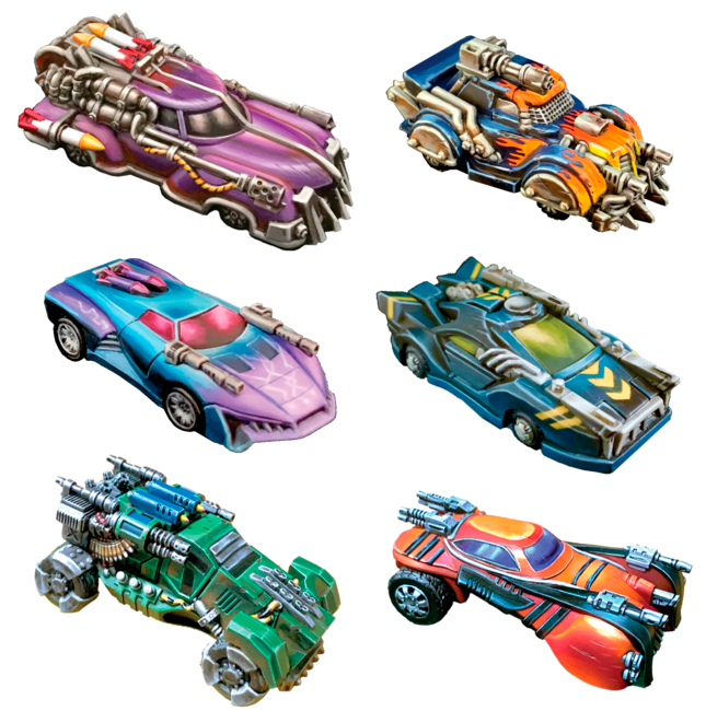 Steve Jackson Games - Wholesale Board Game - Car Wars Two-Player Starter Set Red/Yellow3