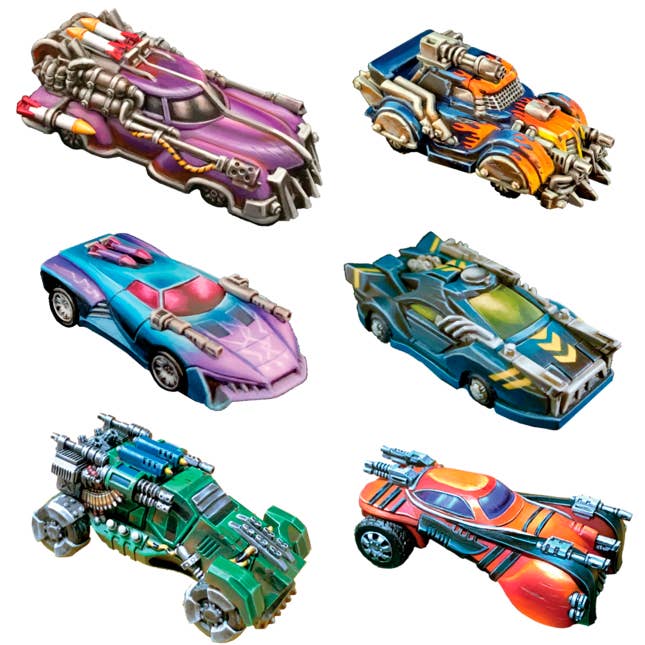 Steve Jackson Games - Wholesale Board Game - Car Wars Two-Player Starter Set Red/Yellow3