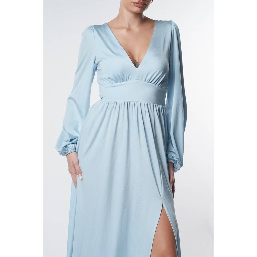 CEFIAN FASHION - Venta al por mayor Vestido de fiesta - Mujer - VESTIDO DE PRINCESA CON CINTURA IMPERIAL DE ELSA13