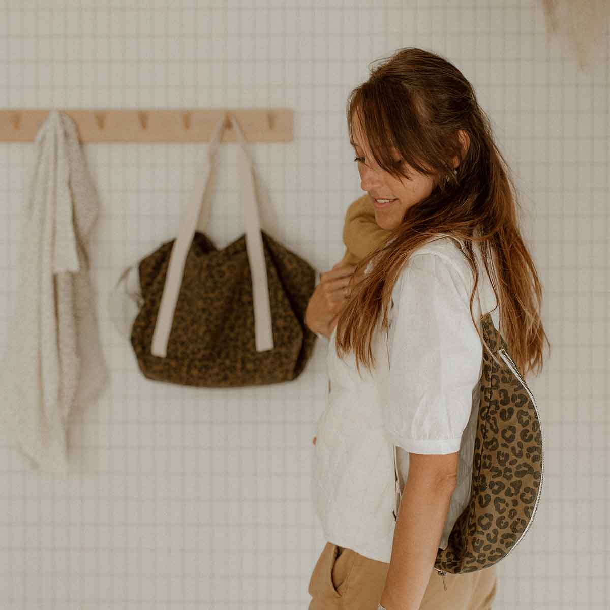 Rose in April – Engroshandel Messenger bag – Kvinder – GRÅ OLIVEN FANNY PACK6