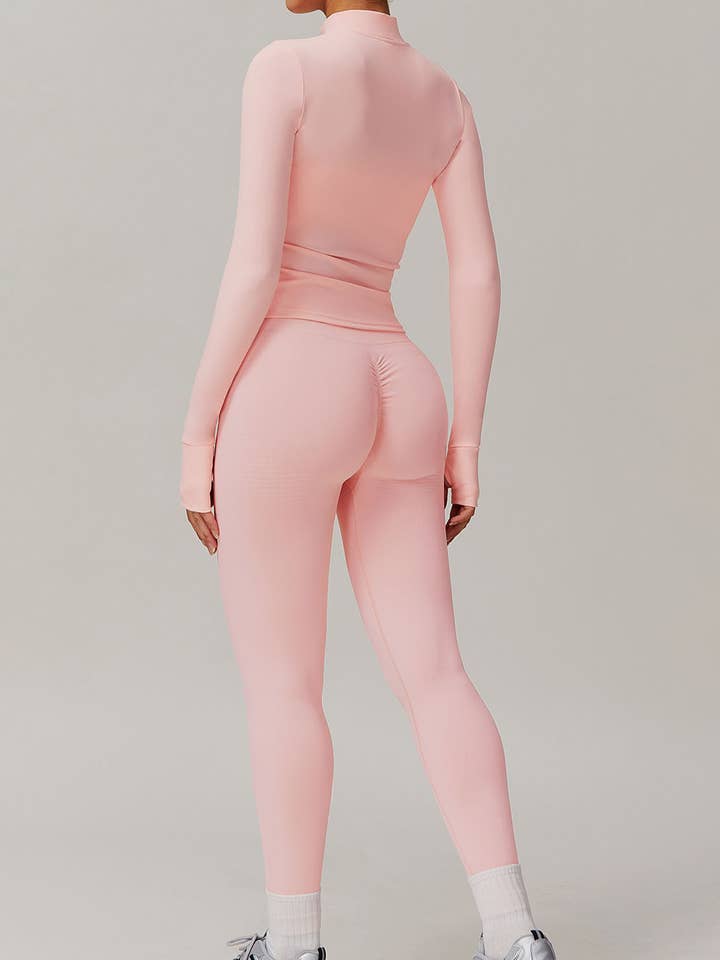 Crave by FW - Wholesale Activewear Set - Women's - Activewear Set With Sports Jacket and Leggings5