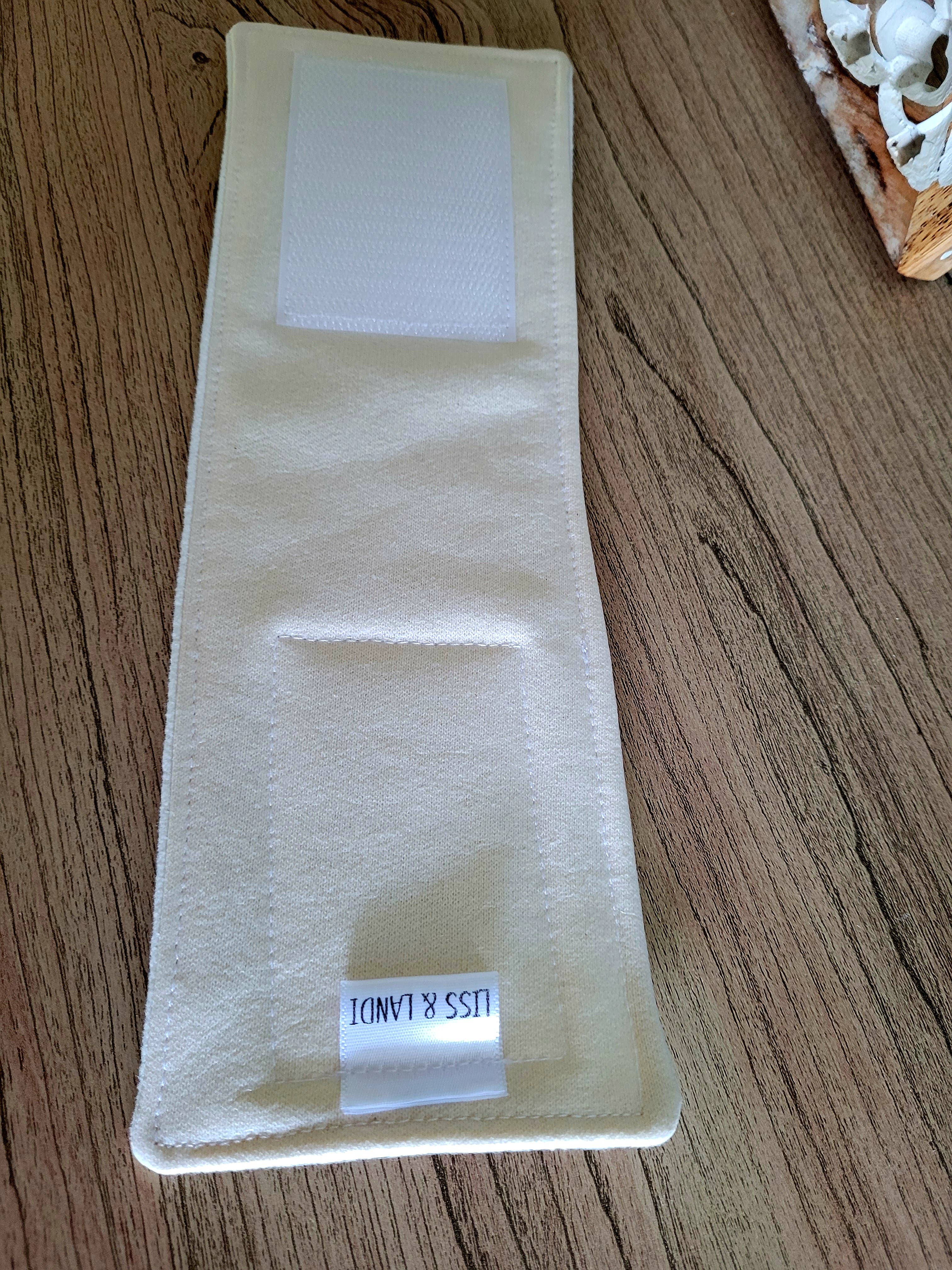 LISS & LANDI - Vente Disque de coton - Pack pour huile de ricin biologique, poignet3