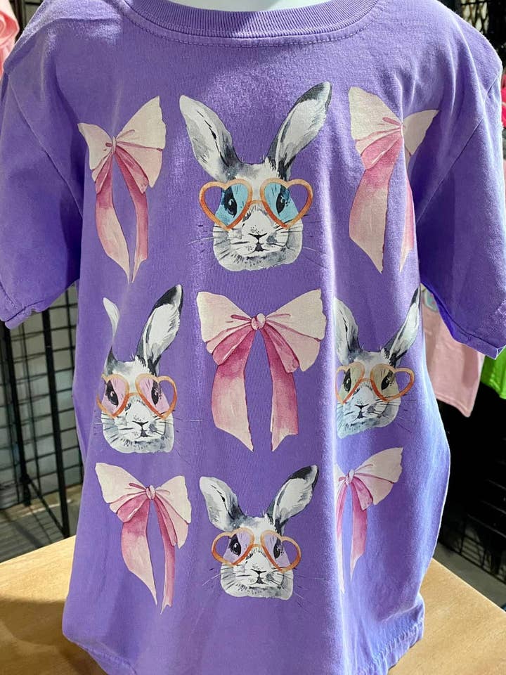 Camiseta de Conejitos de Pascua y Lazos para venta al por mayor de GypC Ink