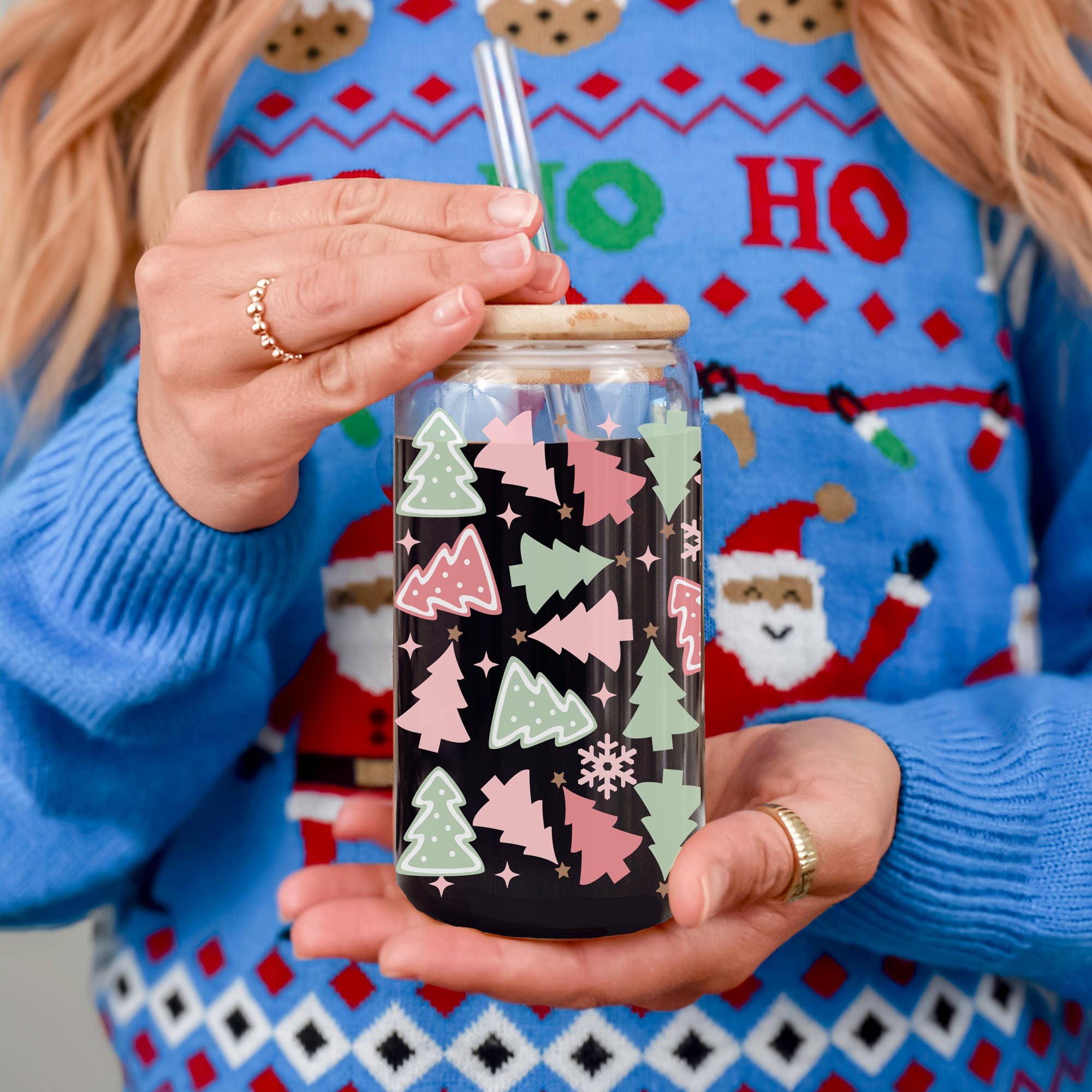 Gia Roma - Wholesale Drinking Glass/Cup - Halloween Tumblers Cute Fall Glass Cup Gifts & Kitchen Decor64