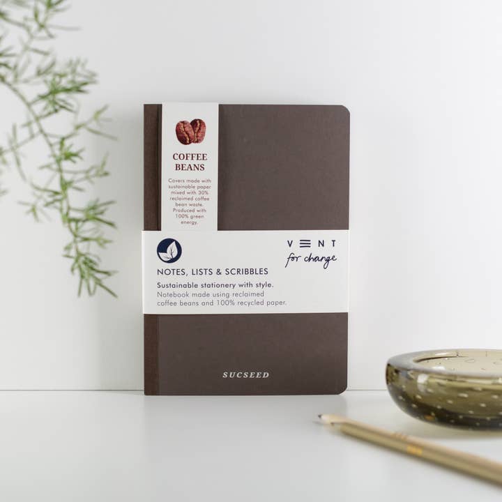 VENT for Change - Wholesale Notebook - Notebook A5 Recycled Paper SUCSEED Starter Pack x 12