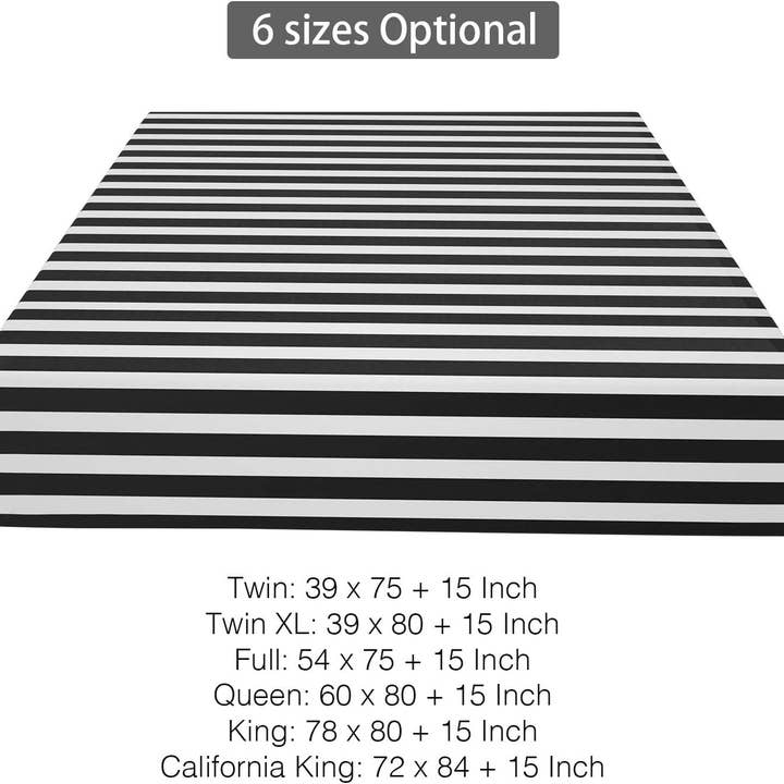 Stripe Twin Fitted Sheet – Soft, Striped for wholesale on Faire4