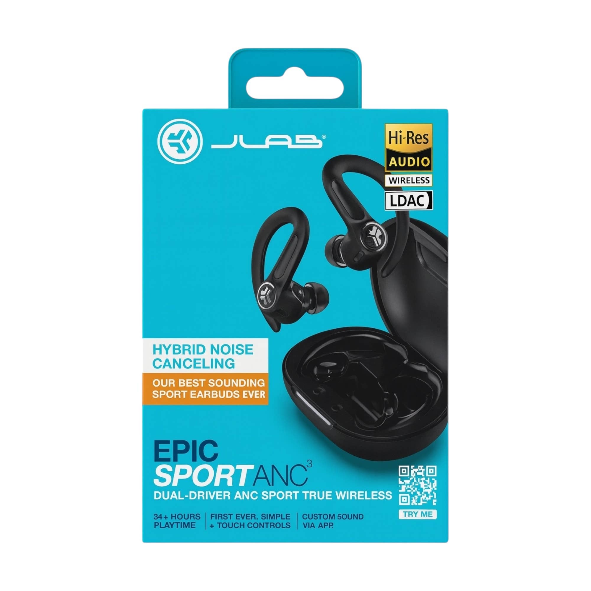 Mighty Wireless - Wholesale Headphones - Refurbished Jlab Epic Sport ANC,Dual-Driver ANC Sport0
