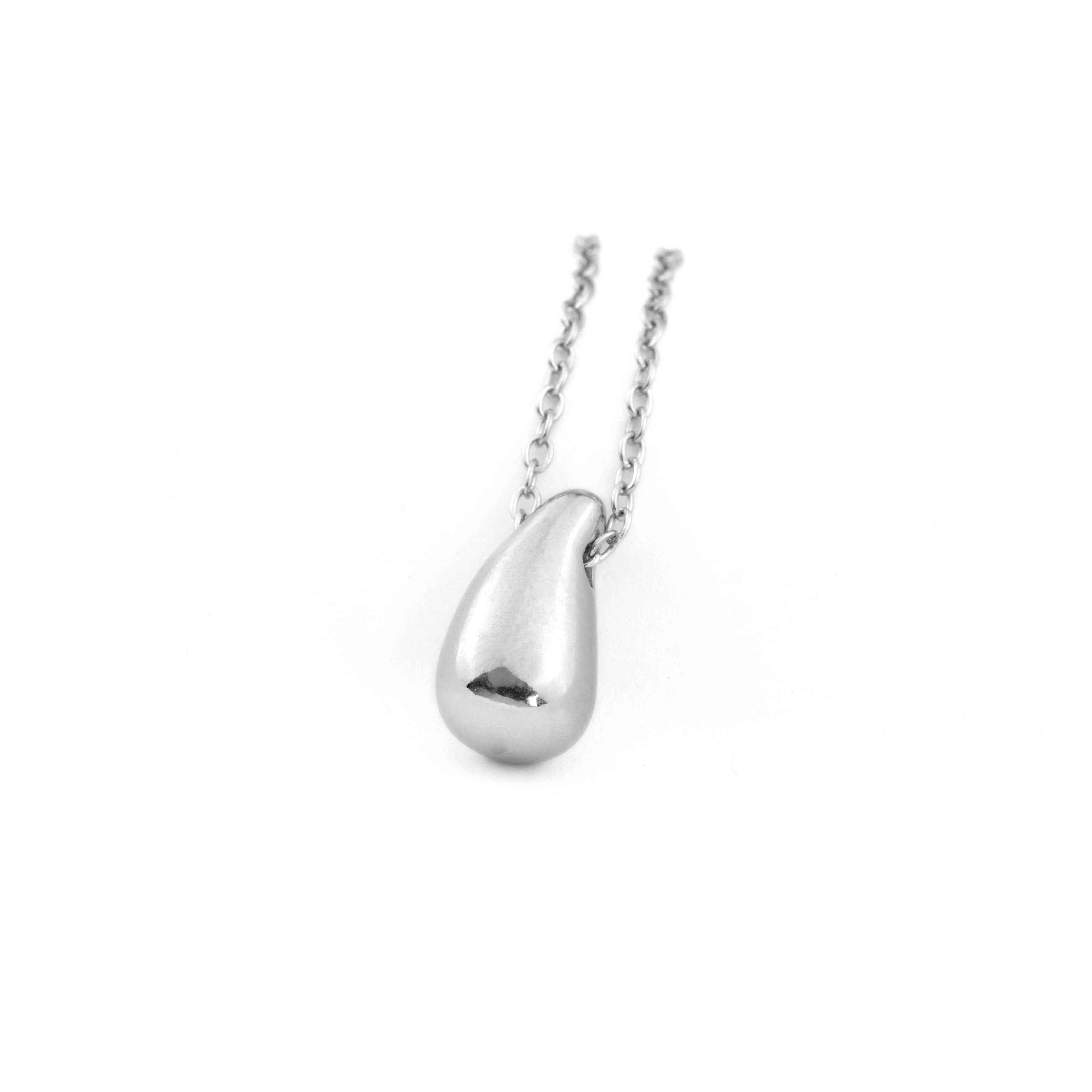 Blueyejewelry – wholesale Pendant/charm necklace – Tear Drop Pendant Necklace - Dainty Droplet Necklace3