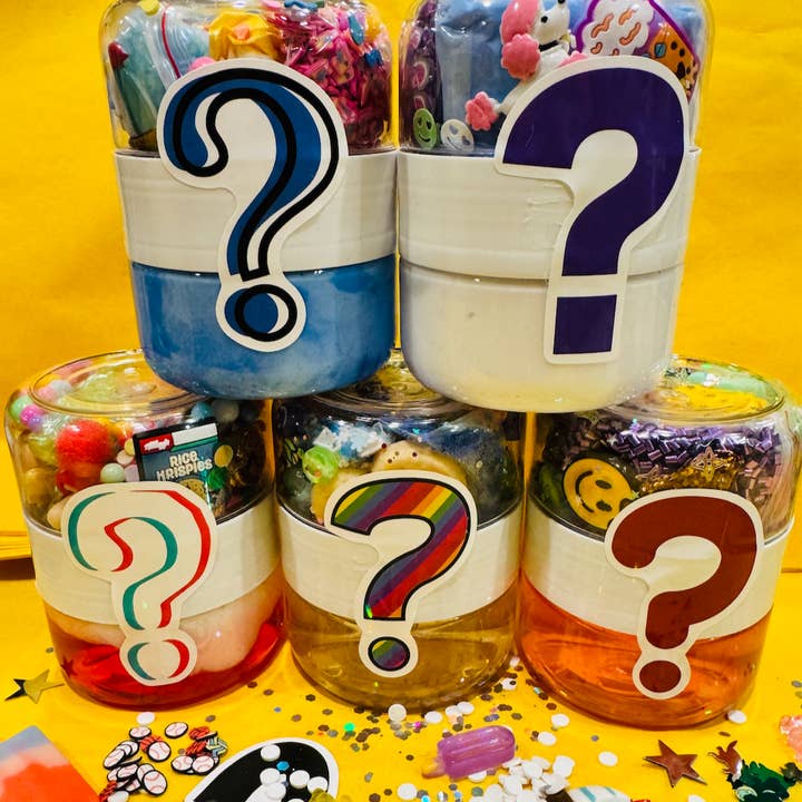 Scattered Slime - Wholesale Putty/slime – Child - Mini Me MYSTERY Slime Kit