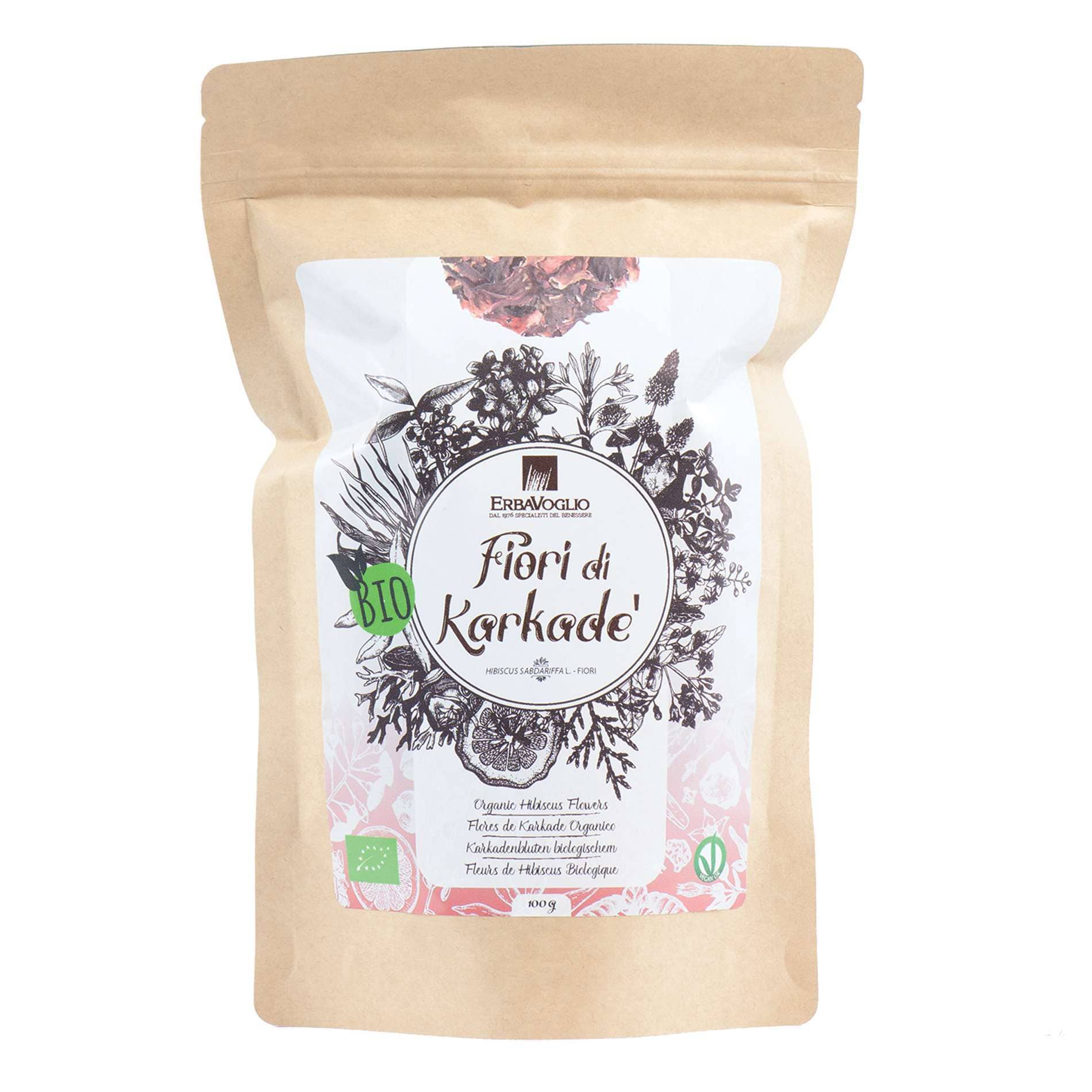 Erbavoglio - Wholesale Health/Detox Tea - Organic Karkadè Flowers0