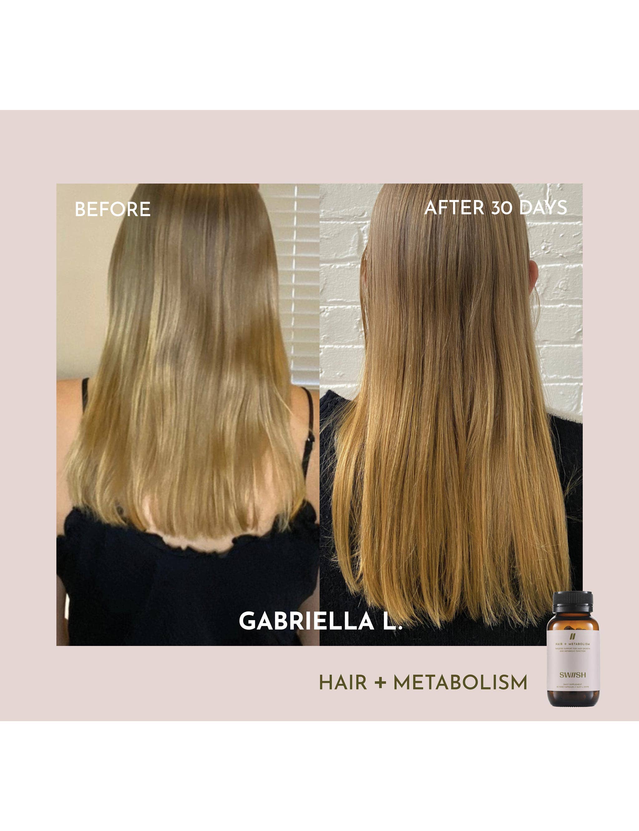 SWIISH - Wholesale Oral supplement/vitamin - Hair + Metabolism7