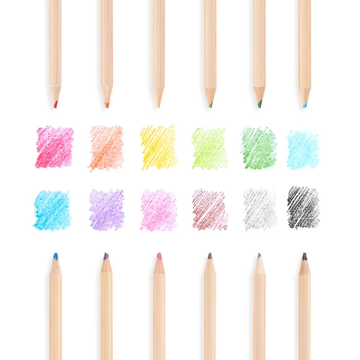 OOLY - Wholesale Colored Pencil - Un-Mistake-Ables!: Erasable Colored Pencils (Set of 12)2