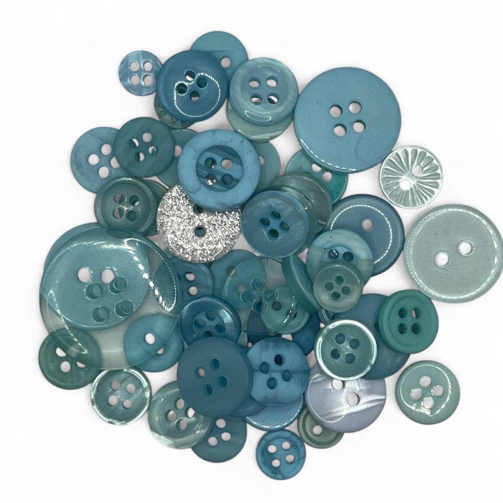 Buttons Galore & More - Wholesale DIY Craft Kit - Mermaid Canvas DIY Craft Kit8