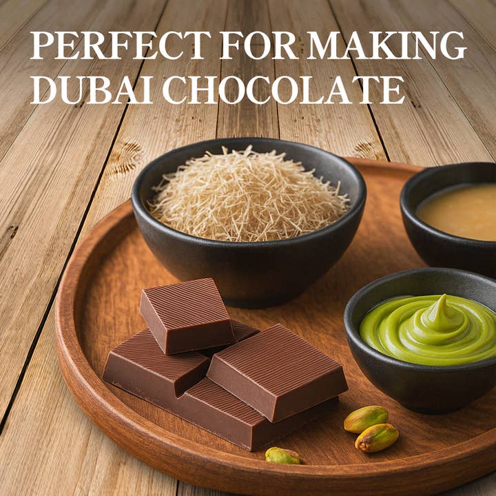 Bee Stinger Brands - Wholesale Pastry Bag - Rah Kataifi Shredded Fillo Dough For Dubai Chocolate - 500g