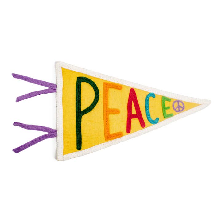 Banderín Felt Peace para venta al por mayor de Global Goods Partners