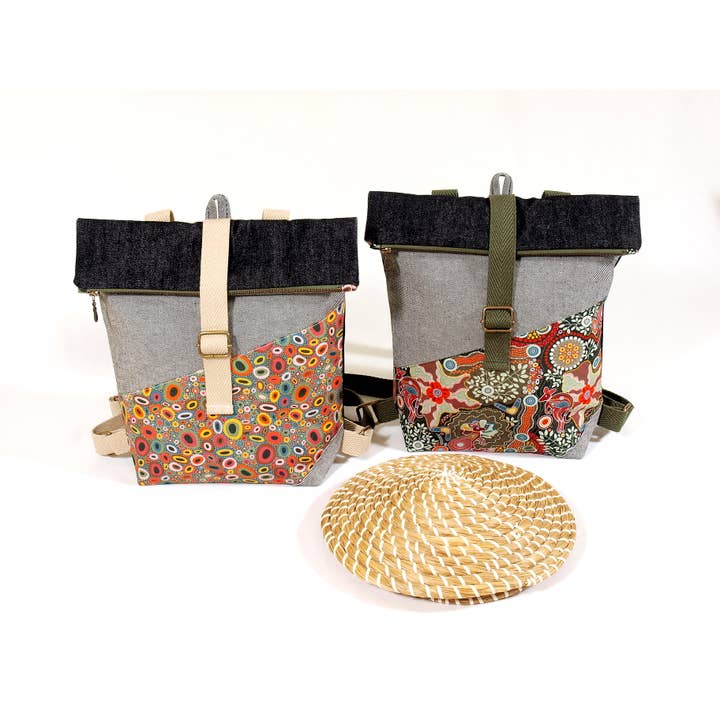 MONAI - Wholesale Backpack - Women's - Indie kangaroos organic cotton backpack4