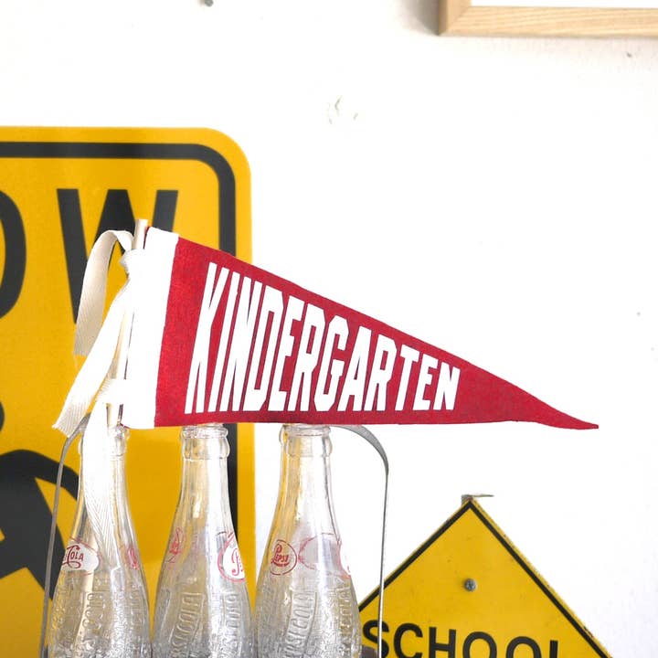 School Grade Pennant BRIGHTS for wholesale by The Letterman Co