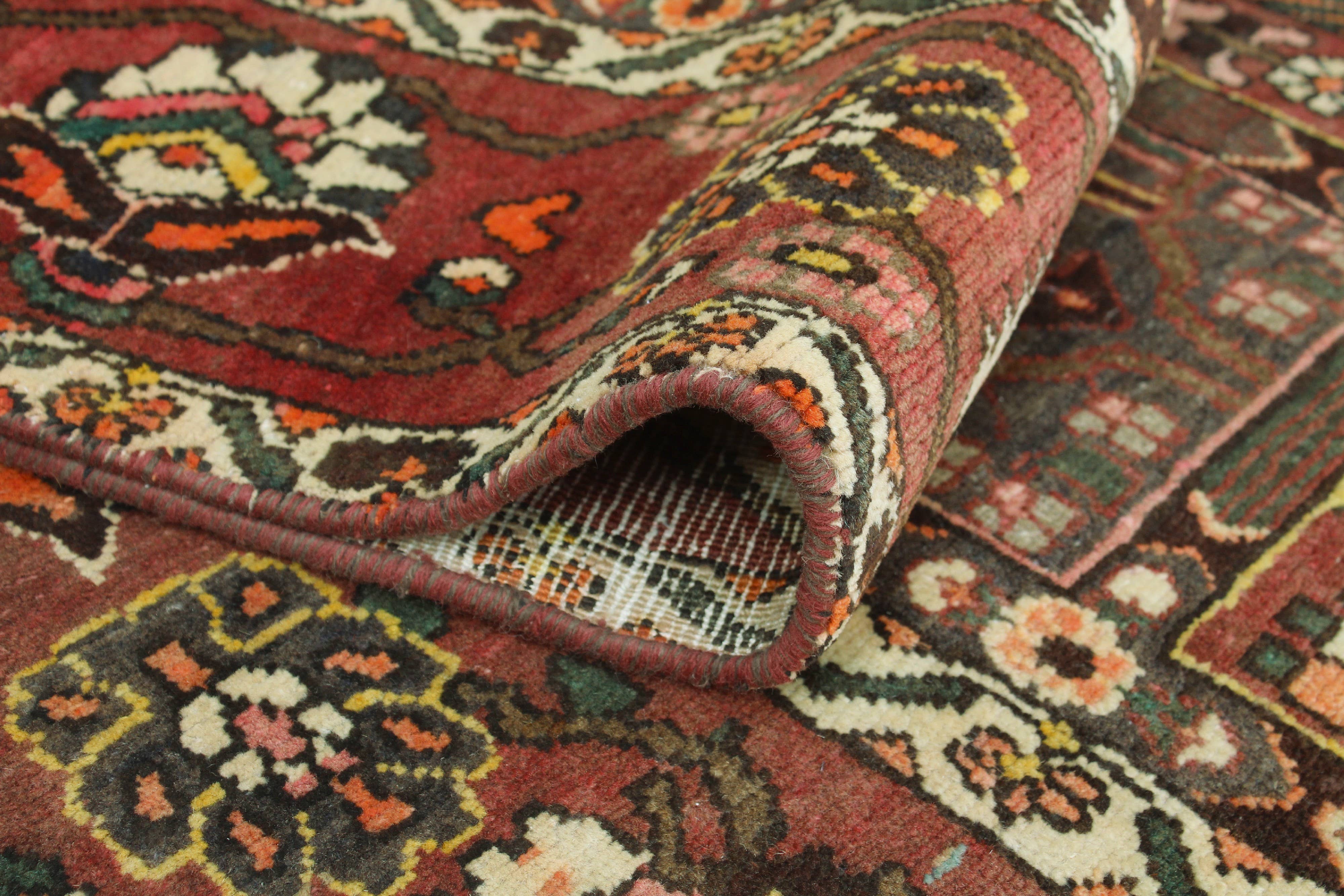 Noori Rug - Wholesale Area Rug - Vintage Reuben Rust/Ivory Rug, 6'11" x 9'6"4