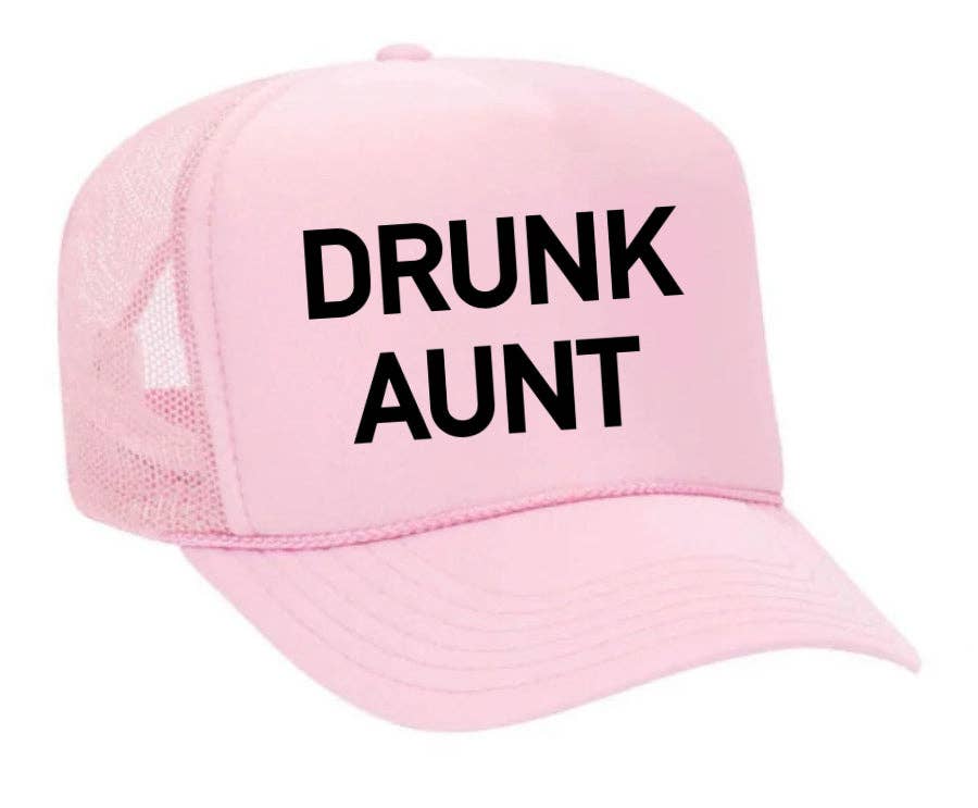 Inappropriate Trucker Hats - Wholesale Trucker Hat - Women's - Drunk Aunt Trucker Hat20