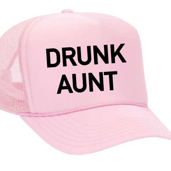 Inappropriate Trucker Hats - Wholesale Trucker Hat - Women's - Drunk Aunt Trucker Hat20