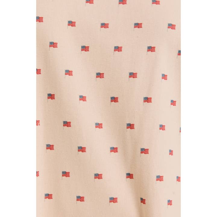 CREAM Chill in Stars and Stripes with This Oversized Tee and Short for wholesale on Faire6