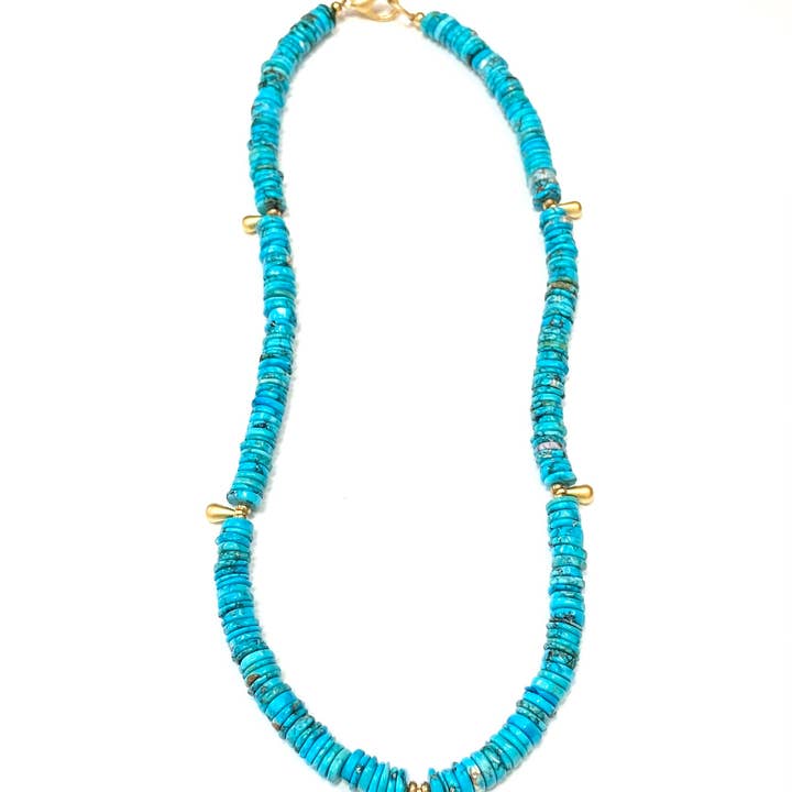 Heather Kahn - Wholesale Beaded/Pearl Necklace - Essential Stone Layer Necklace 1