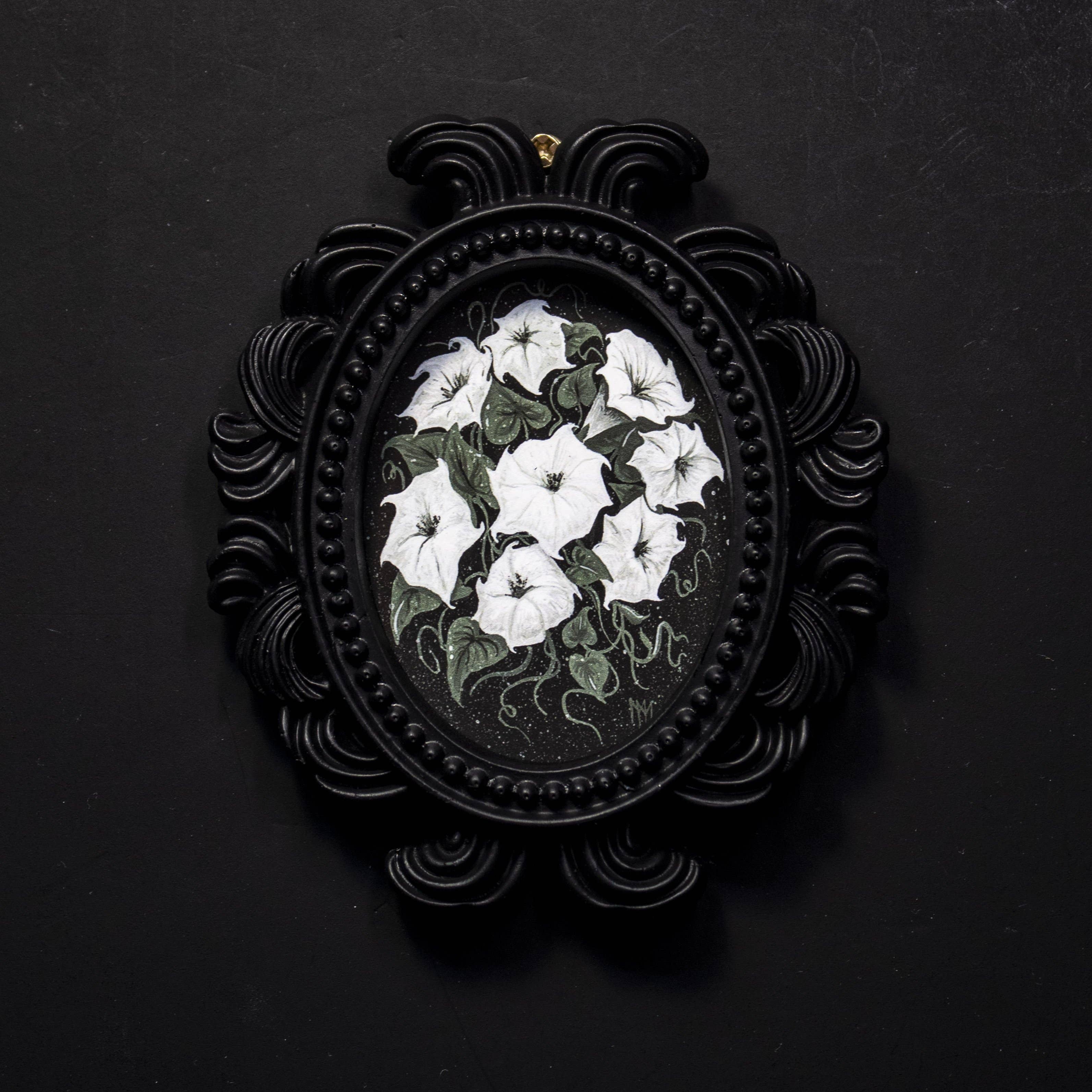 Meagan Meli Illustration - Wholesale Art Print - My Beloved Datura Small Framed Print