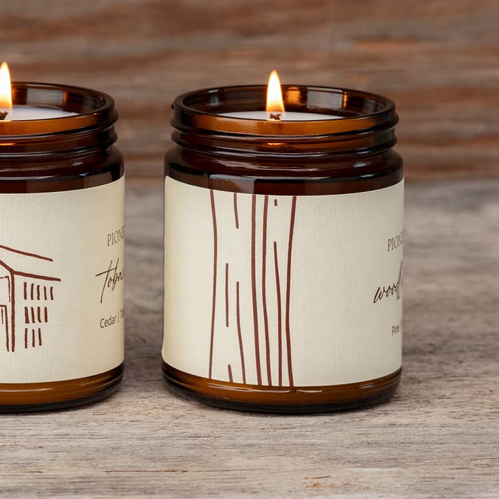 Prosperity Candle - Vente Bougie en bocal - Pioneer Valley - Promenade en forêt - Fait main3