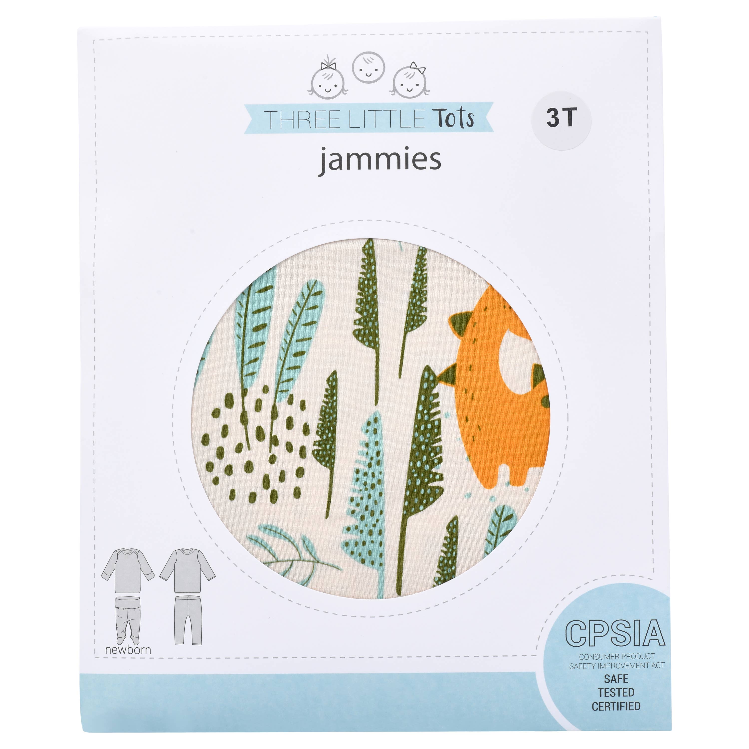 Three Little Tots – wholesale Sleepwear set – Kids – Dinosaur Jammies Kids Pjs & Lougewear4