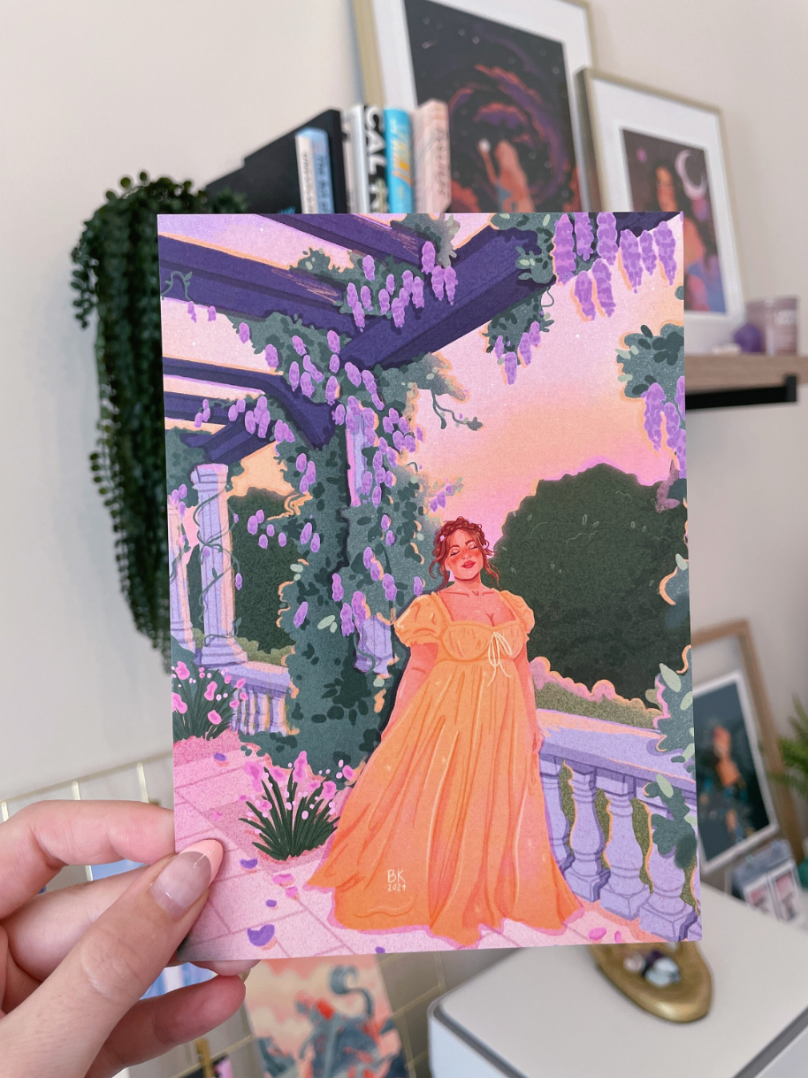 Brittany Keller Art - Wholesale Art Print - Bridgerton Fantasy Print3