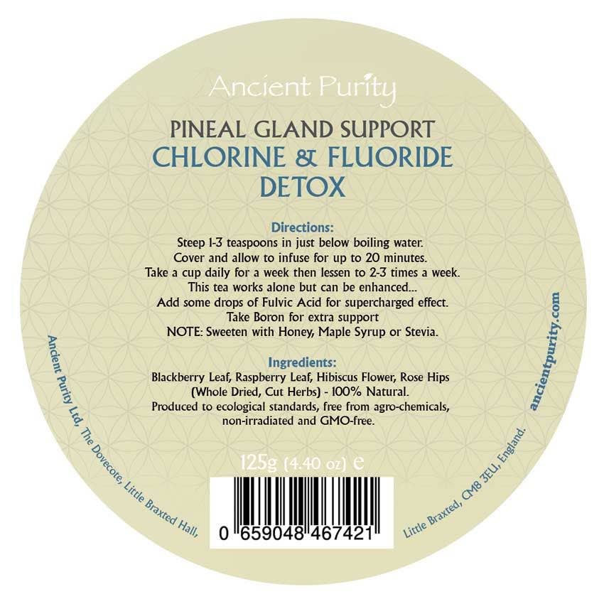Ancient Purity - Wholesale Loose tea - Chlorine & Fluoride Detox Tea | 4 Herbs Pineal Gland Support2