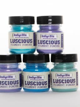 Saftig Pigment Pulver - Perfekt Påfugl Sæt (5x25ml) for engroshandel hos IndigoBlu