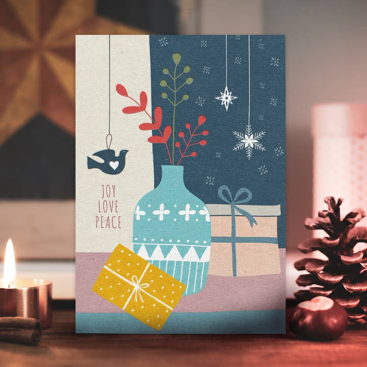 mesa navideña para venta al por mayor de LAZY DAY paper