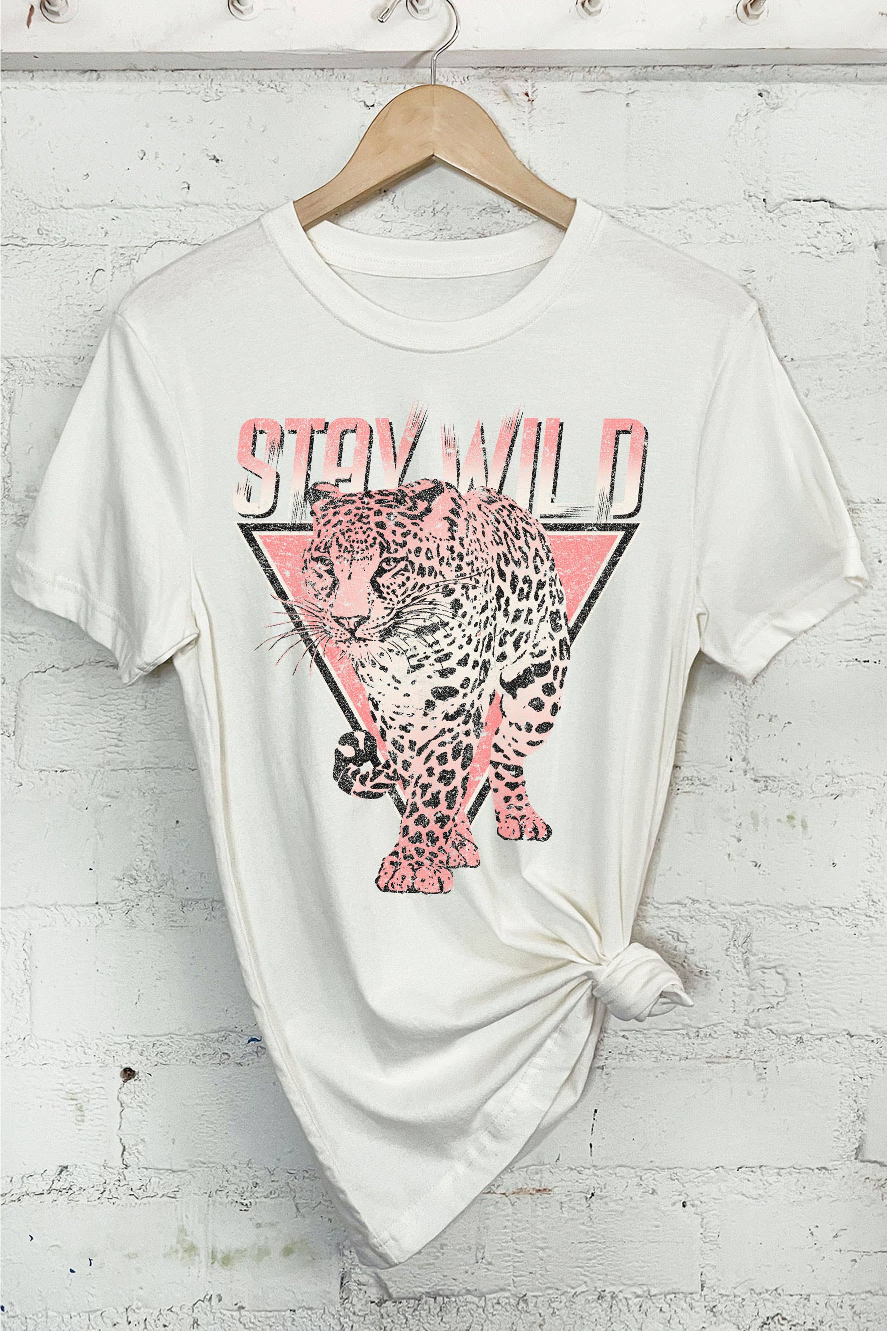 Rustee Clothing - Wholesale Screen Printed T-Shirt - Women's - STAY WILD10