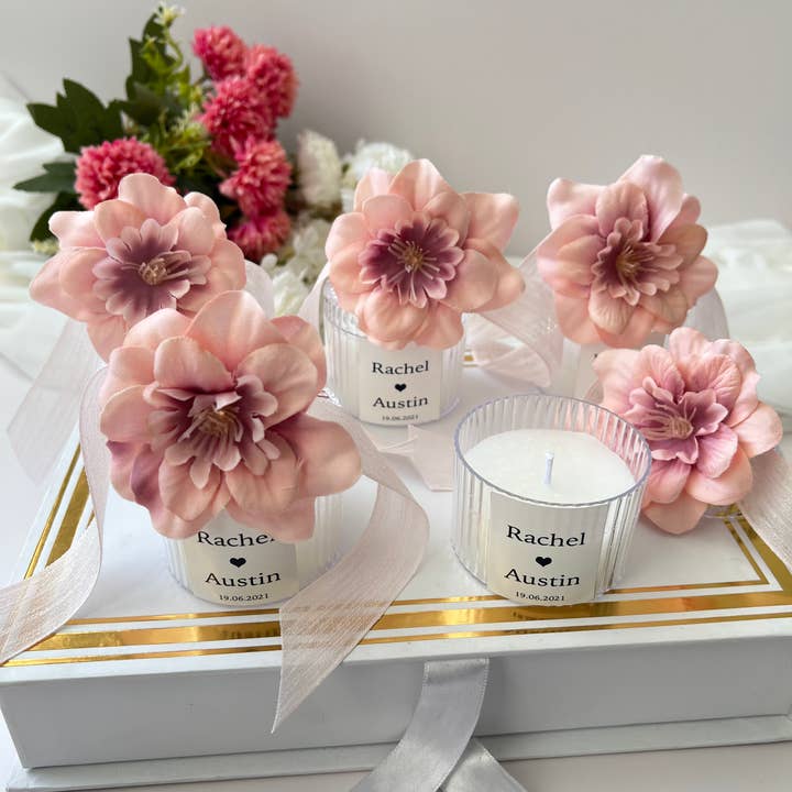 Uniq Favors - Venta al por mayor Regalo para invitados - Regalos de velas personalizados, regalos de velas a granel2