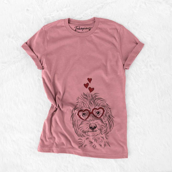 Inkopious - Wholesale Screen Printed T-Shirt - Women's - Mason the Cavapoo - Bella Canvas Unisex Crewneck13