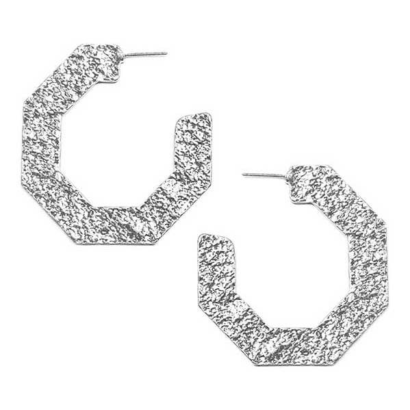 Jewelry Max - Wholesale Hoop Earrings - ( Q324 ) METAL EARRING0