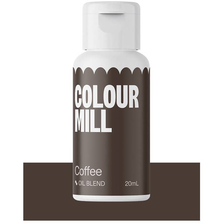 Colour Mill Oil-Blend Food Coloring, 20 Milliliters, Coffee for wholesale by Cake Supply Imports
