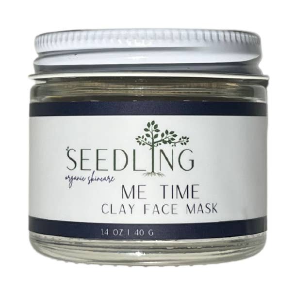 Seedling Organic Skincare - Wholesale Skincare Face Mask - Me Time - Detoxifying Clay Face Mask0
