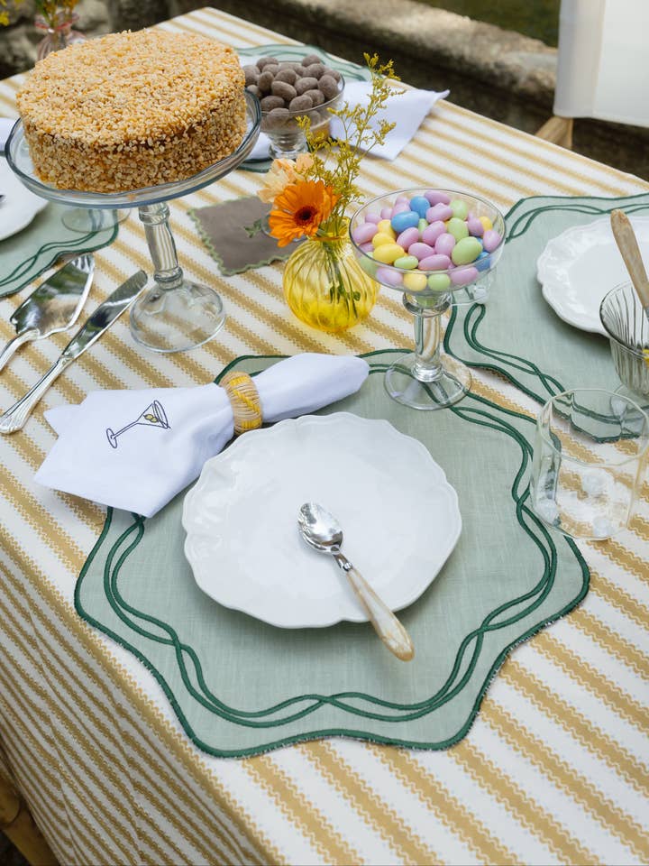 Individuel Alma, vert avec vert pour la vente par Mariaida Home