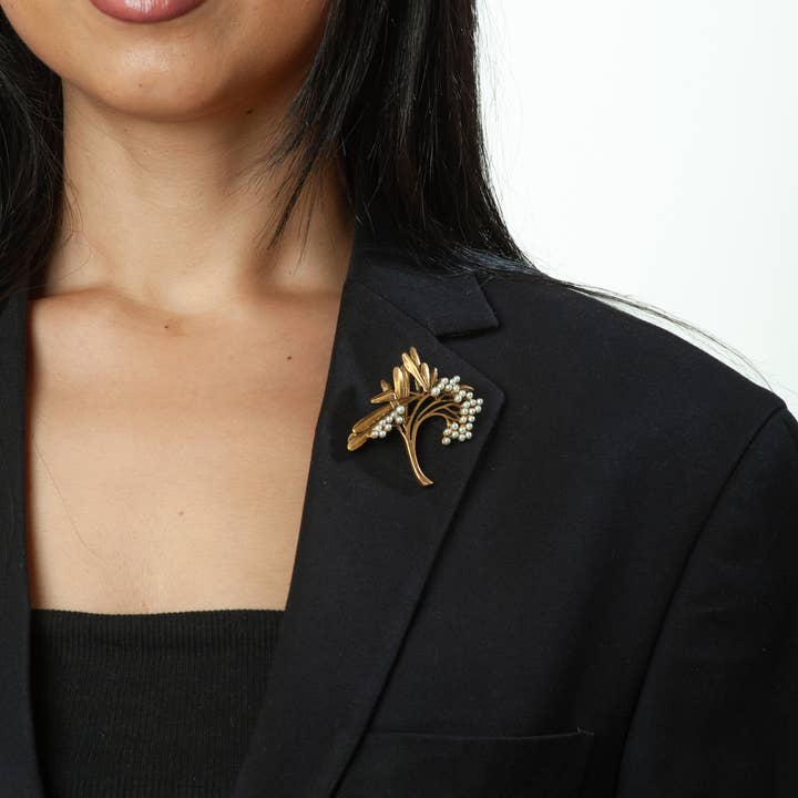 Discoveries, Inc. - Venta al por mayor Broches - Broche en spray Art Nouveau1