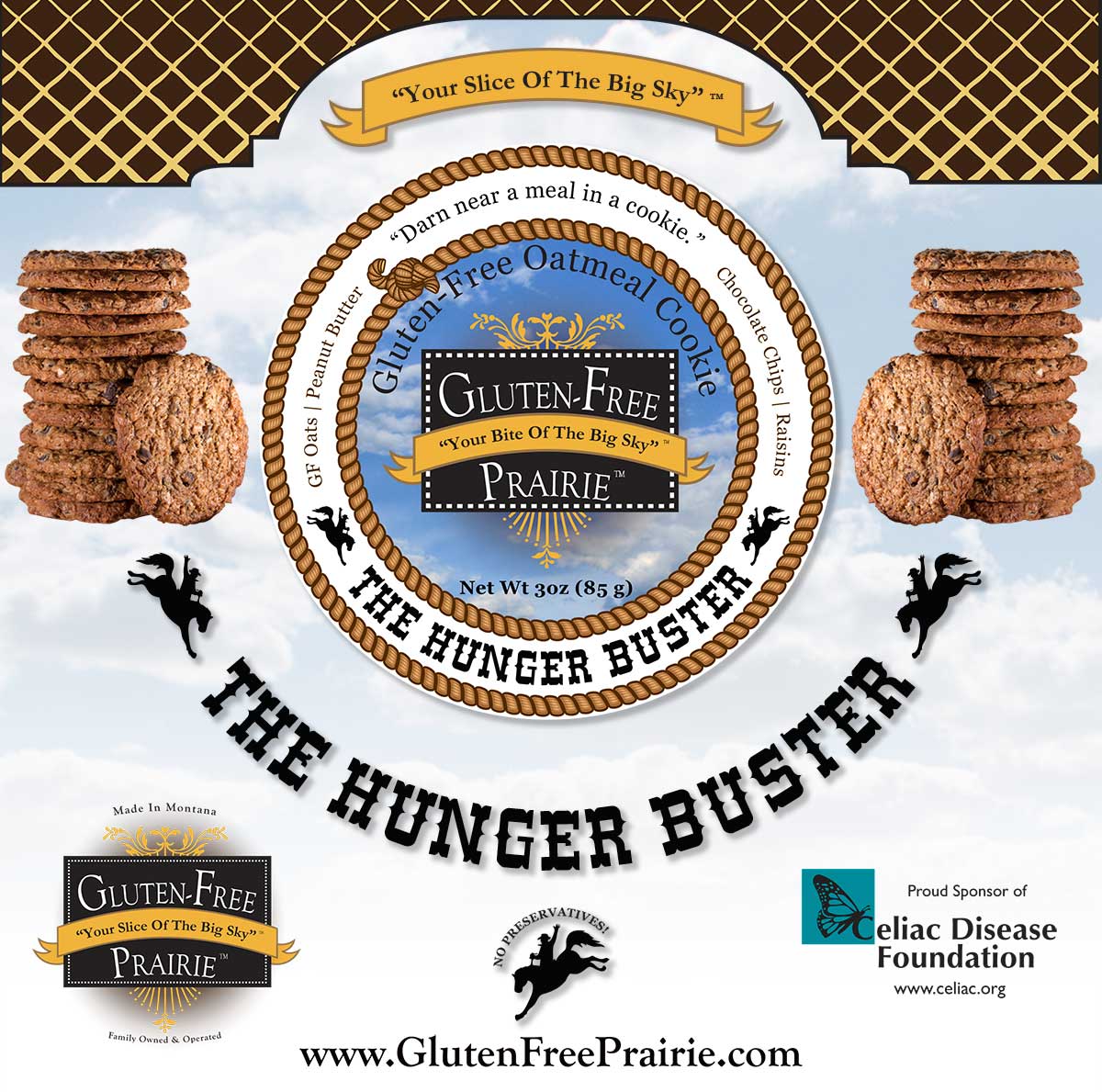 Gluten Free Prairie LLC - Wholesale Cookie - Hunger Buster Cookie2